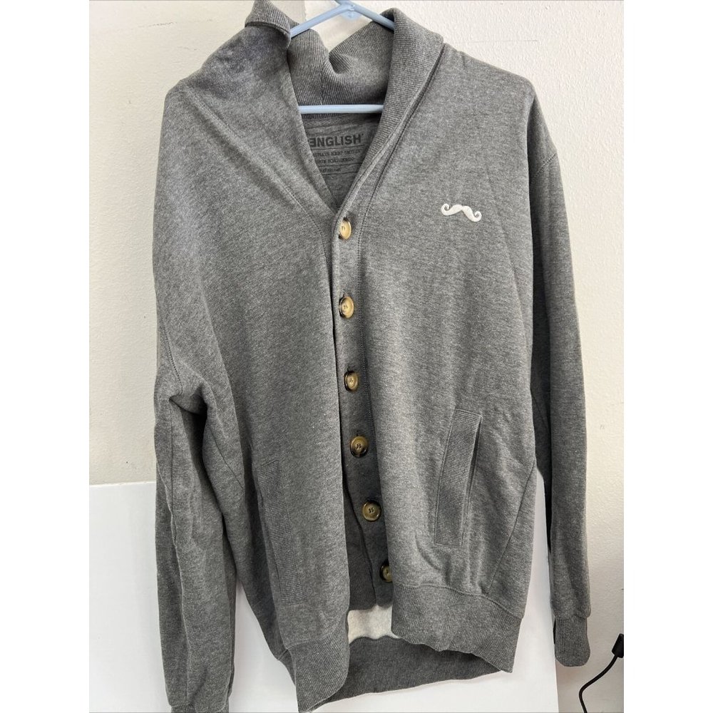 Men’s Spenglish Brand Hoodie - Size Medium button down